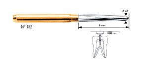 Fresa Endo-Z 21 mm E0152 5 u.