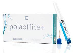 Pola Office kit 3 pacientes, 3 jeringas de 2,8 ml+1 gr de barrera gingival+ accesorios.SDI