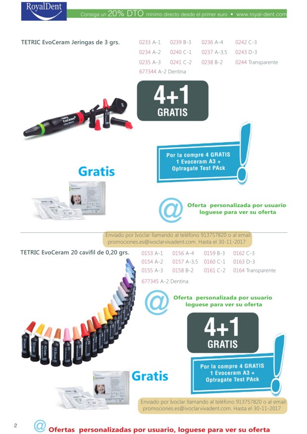 Promociones Royal Dent