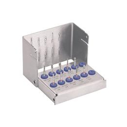 Fresero Set Expertos para inlays y coronas parciales en cerámica 4562S.314 Komet - Fresero esterilizable