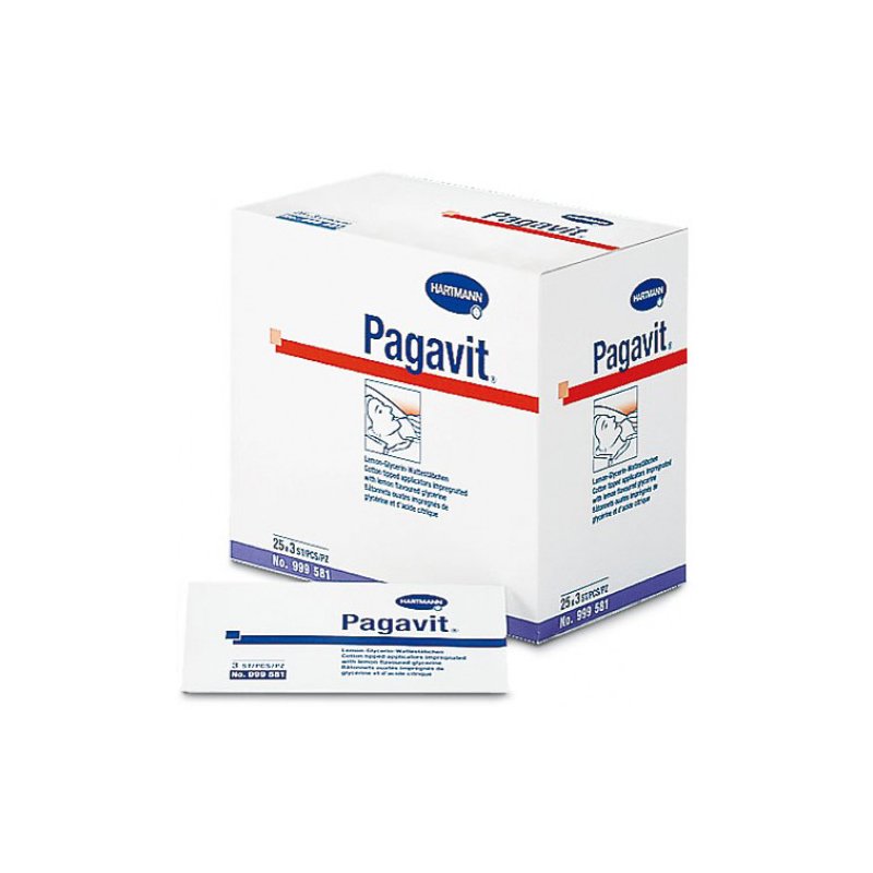 Bastoncillo  Pagavit   Hartmann - 1caja de 75 unidades