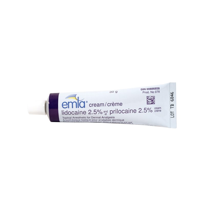 EMLA  lidocaína/prilocaína Aspen - Tubo de 25 mg/g