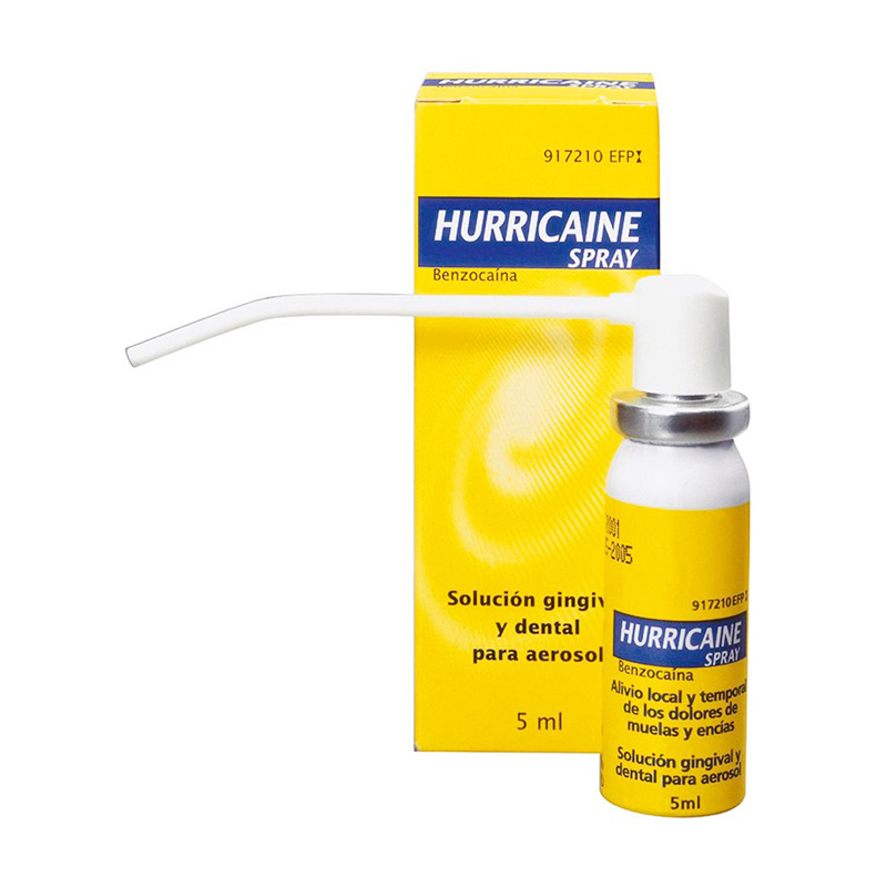 Hurricaine Spray 5 ml. 01-011 Laboratorio Clarben - 