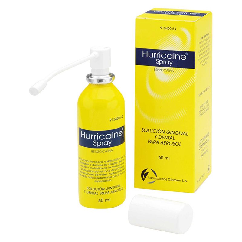 Hurricaine Spray Laboratorios Clarben - Bote de 60 ml.