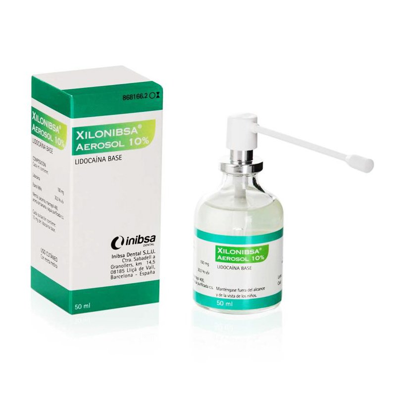 Xilonibsa aerosol Inibsa - Bote de 50 ml.