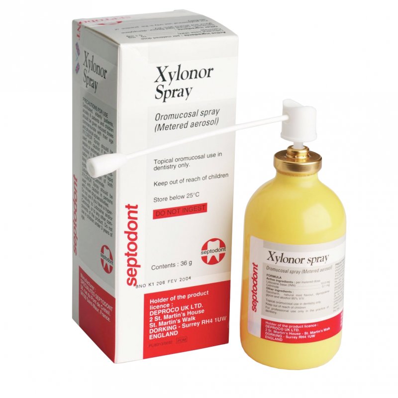 Xylonor Spray Septodont - Bote de 36 grs.