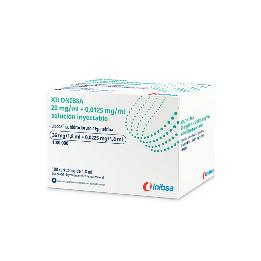 XILONIBSA 2% 1:80.000. Lidocaína 2% Epinefrina Laboratorios Inibsa - Caja de 100 unidades.