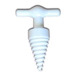 Abrebocas de plástico blanco 8,5 mm StagLife - unidad