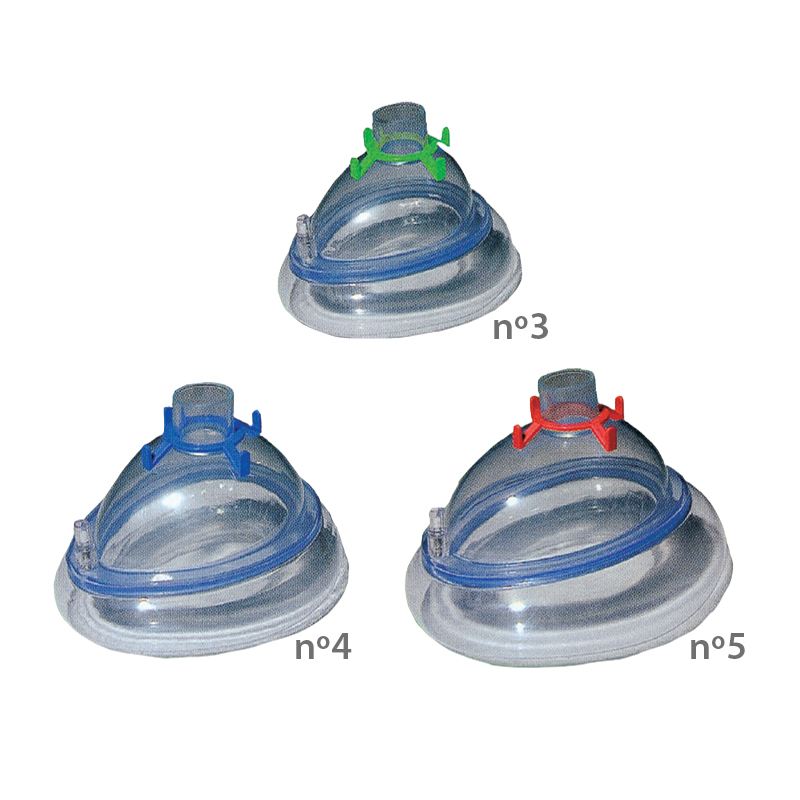 Mascarilla para Resucitador de PVP desechable con cámara de aire  Stag - unidad