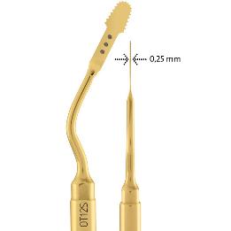 Insert Piezosurgery OT12S Mectron - Solo 0 .25 mm de espesor.