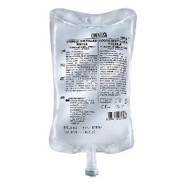 Suero Dental estéril Apirógeno no inyectable cloruro sódico al 0,9% 32.E0000 Omnia - 10 bolsas de 1 litro.