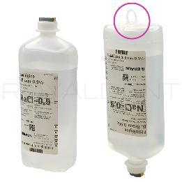 Suero fisiológico NaCl 0,9 % de 1000 ml ( Se puede colgar) BBraun - Caja de 10 unidades de 1000 ml.