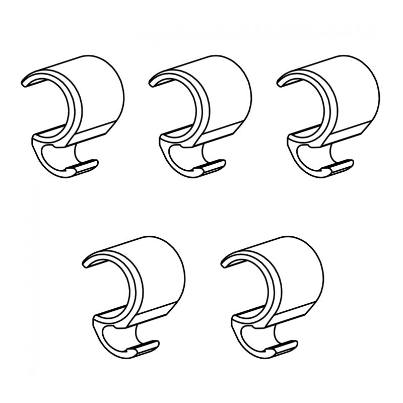 Clips de sujeción para Implantmed SI-923 (2006 y 2011) W&H - 5 unidades.
