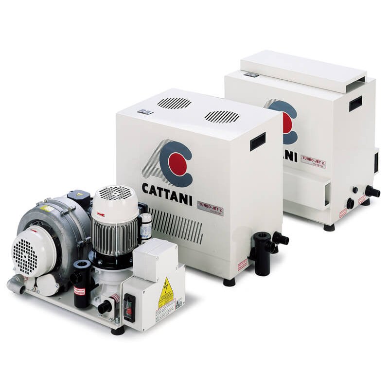 Sistema aspiración Turbojet-1 Cattani - Para 1 gabinete, sin carenado