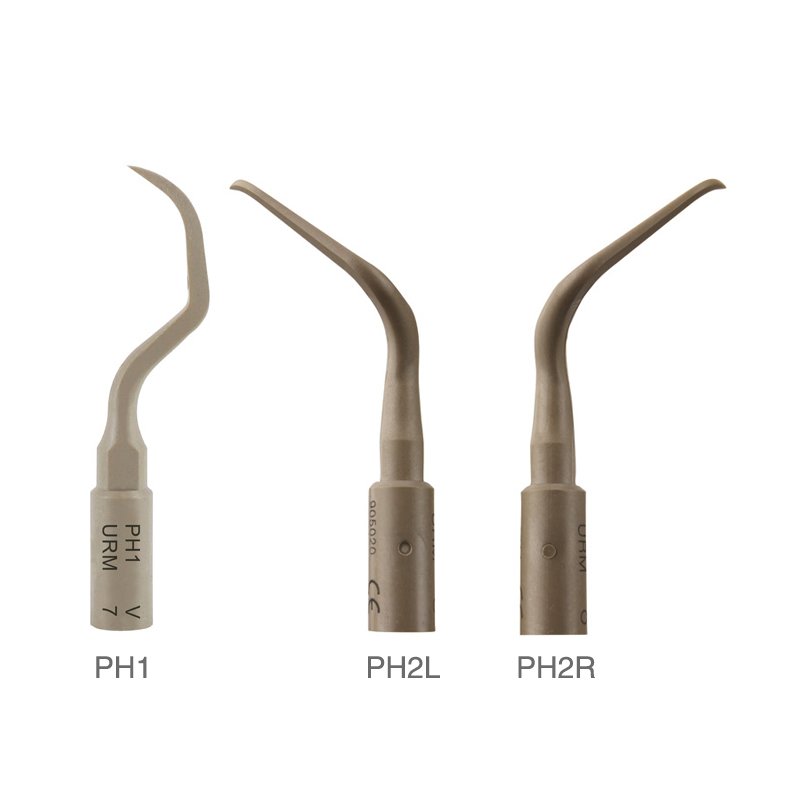 Insert de carbono composite, mantenimiento implantario, teflón. PH2L-PH2R-PHI Acteon-Satelec - Caja de 4 unidades. PH2L, PH2R y PHI