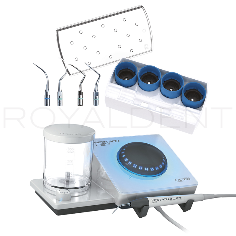 NEWTRON P5 XS B-LED + Kit periodoncia F00936 Acteon-Satelec - Incluye llave y 3 insertos: 1, 1S y H3 y pieza de mano
