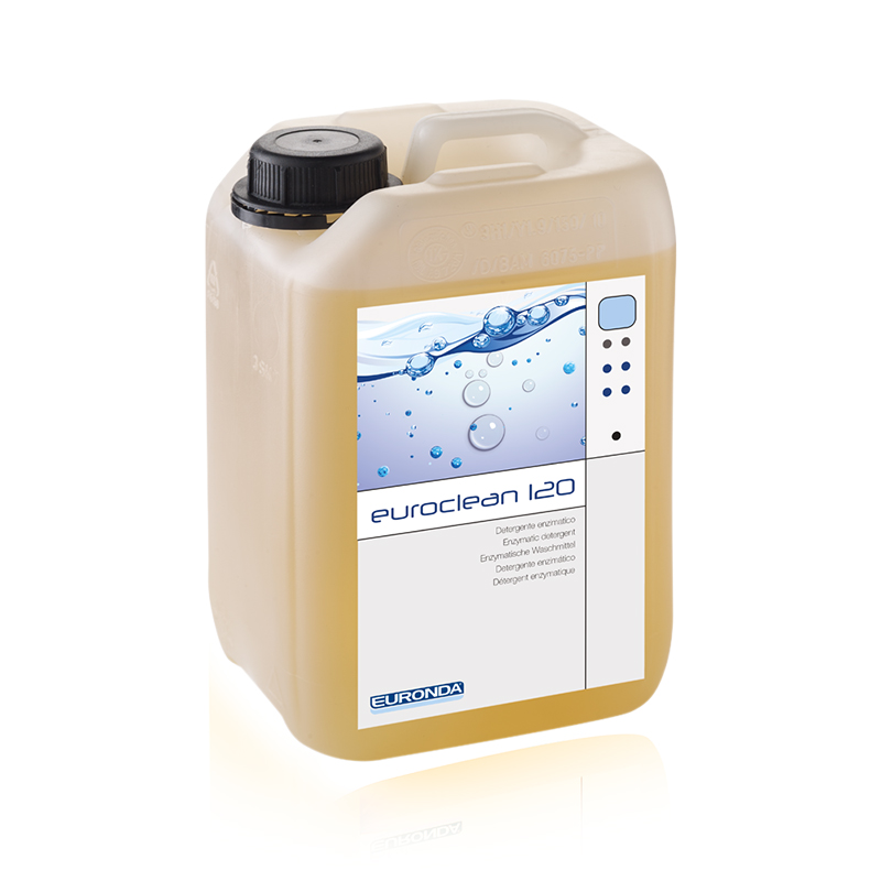Detergente enzimático instrumental Euroclean 120  Euronda - Botella de 3 litros
