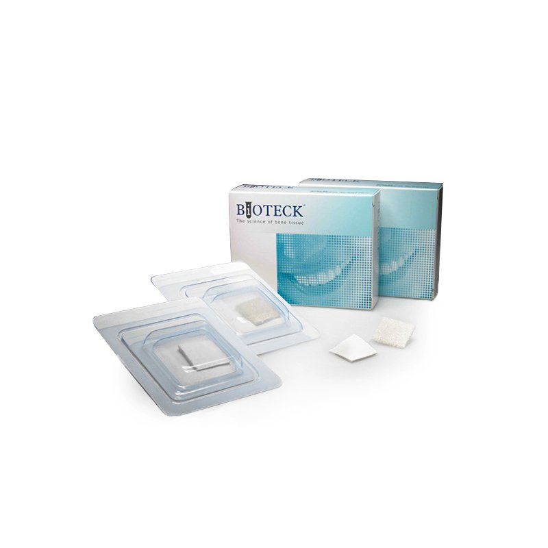 Osteoplant láminas Flexible cortical 25x25x2-2,5mm BIOTECK - Unidad