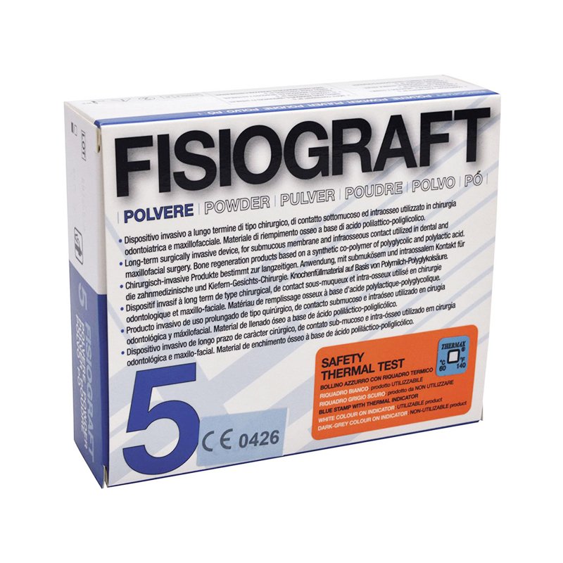 Fisiograft Polvo biomaterial sintético pack ECO Ghimas - 5 monodosis