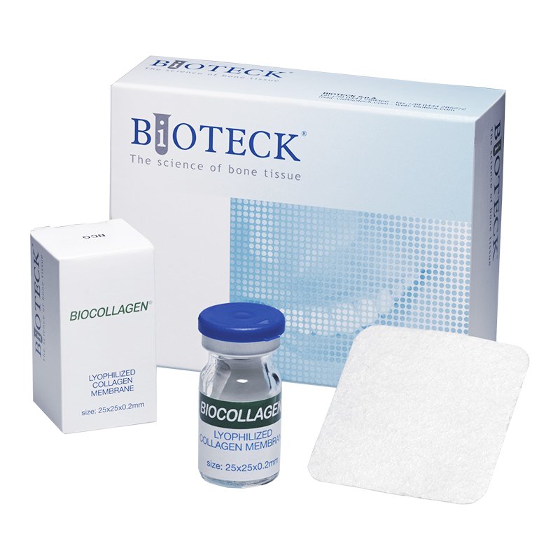 Biocollagen membrana 25x25x0,2 BIOTECK - 