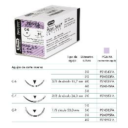 Sutura Poliglicólico PGA Rápido Hu-Friedy - Caja de 12 unidades.