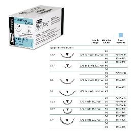 Sutura Perma-Sharp PSN1628S-PSN681S-PSN736S-PSN7772S-PSN683S-PSN682S-PSN7762S-PSN7763S-PSN7764S-PSN7 Hu-Friedy - Caja de 12 unidadades de 45 cm. 