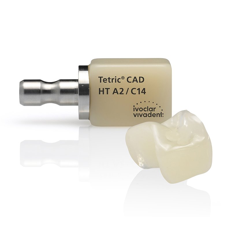 Tetric CAD CEREC/INLAB HT Ivoclar-Vivadent - Envase de 5 unidades.