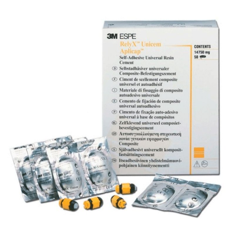 Relyx Unicem Aplicap 50 cápsulas de 10 mg. 3M - 
