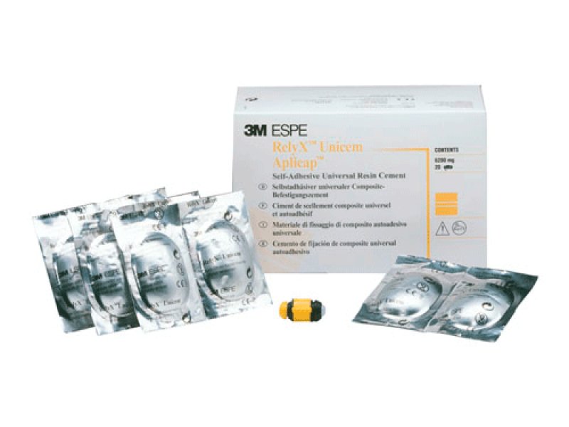 Relyx Unicem Aplicap kit de prueba 3M - 20 cápsulas surtidas: 10 A2, 4 A3 y 10 translúcidas.