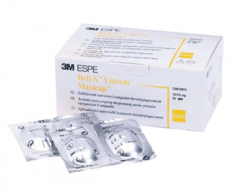 Relyx Unicem Maxicap 3M - 20 cápsulas de 0,35 ml.