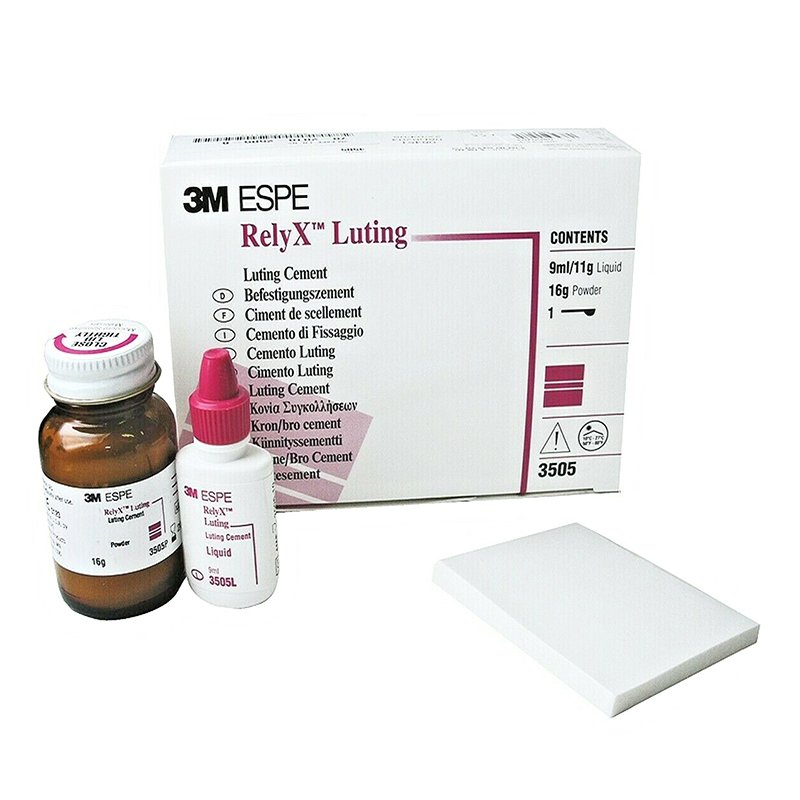 Relyx Luting 3505 3M - 16 grs. de polvo + 9 ml. de líquido.