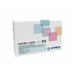 NORMOCEM DC KIT Laboratorios Normon - Contiene: 2 jeringas 5 ml. ( A2 y trnaslucido ), 30 cánulas mezcladoras 4:1 10 endo tips 1 bote Norm