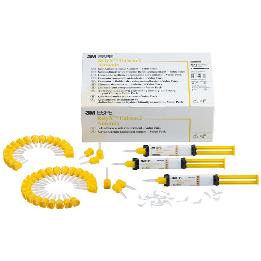 Relyx Unicem 2 Automix  ECO Solventum - 3 jeringas de 8,5 grs. + 30 puntas mezcla regular  + 15 puntas de mezcla anchas & canulas de elongac