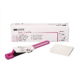 Ketac Cem Plus intro. Ionómero de vidrio. Solventum - Jeringa en clicker 11 grs. + 1 bloc de mezcla + guía de uso.   