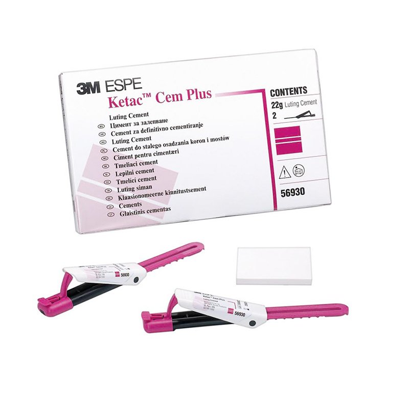 Ketac Cem Plus reposición 56930 Solventum - 2 clicker 11 grs.