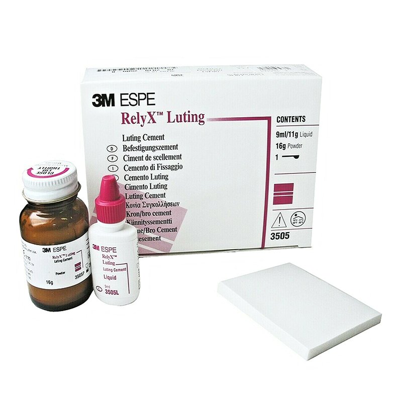 Relyx Luting 3505 Solventum - 16 grs. de polvo + 9 ml. de líquido.
