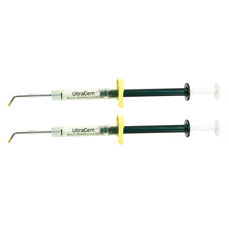 UltraCem SpeedMix Syringe UP 2058 Ultradent - 2 jeringas monodosis de 0,3 g