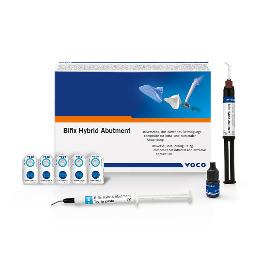 Bifix Hybrid Abutment Implant set univiversal HO 2410 Voco - Contiene: 1 jeringa 10 grs. color universal HO + 1 jeringa Try-In color universal HO + 5 ml. Cemaic 