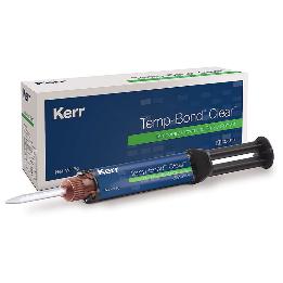 TempBond Automix Clear KerrHawe - 1 jeringa (6 g) y 10 puntas mezcladoras
