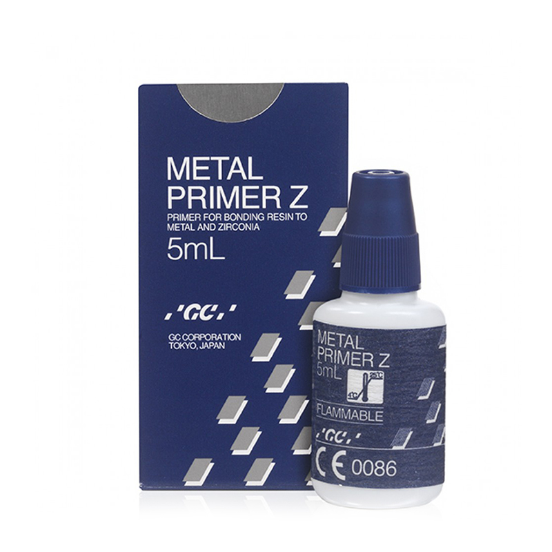 Metal Primer Z - 009295 GC - Botella de 5 ml.Adhesivo de un solo paso para la adhesión de resinas a metal