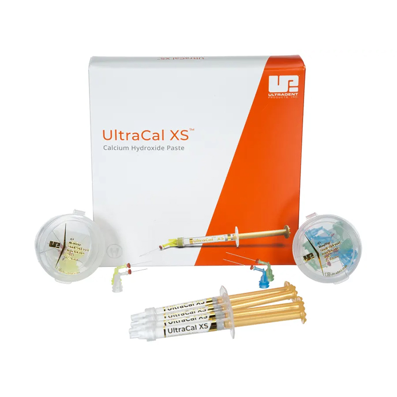 Ultracal XS Kit (5144) Ultradent - 4 jeringas de 1,2 ml. + 25 tips 