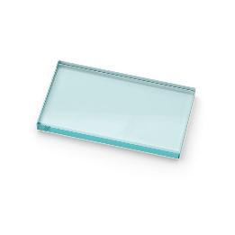 Loseta de vidrio. American Eagle-Royal Dent - 15 x 7 x 1 cm.