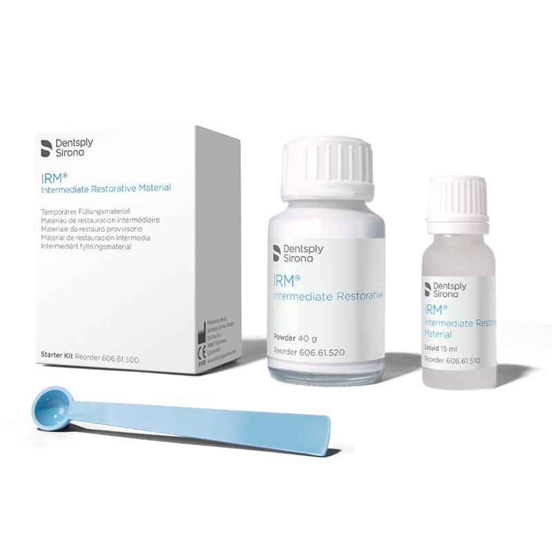 Cemento IRM Dentsply Sirona - 40 grs. Polvo + 14 ml. Líquido  