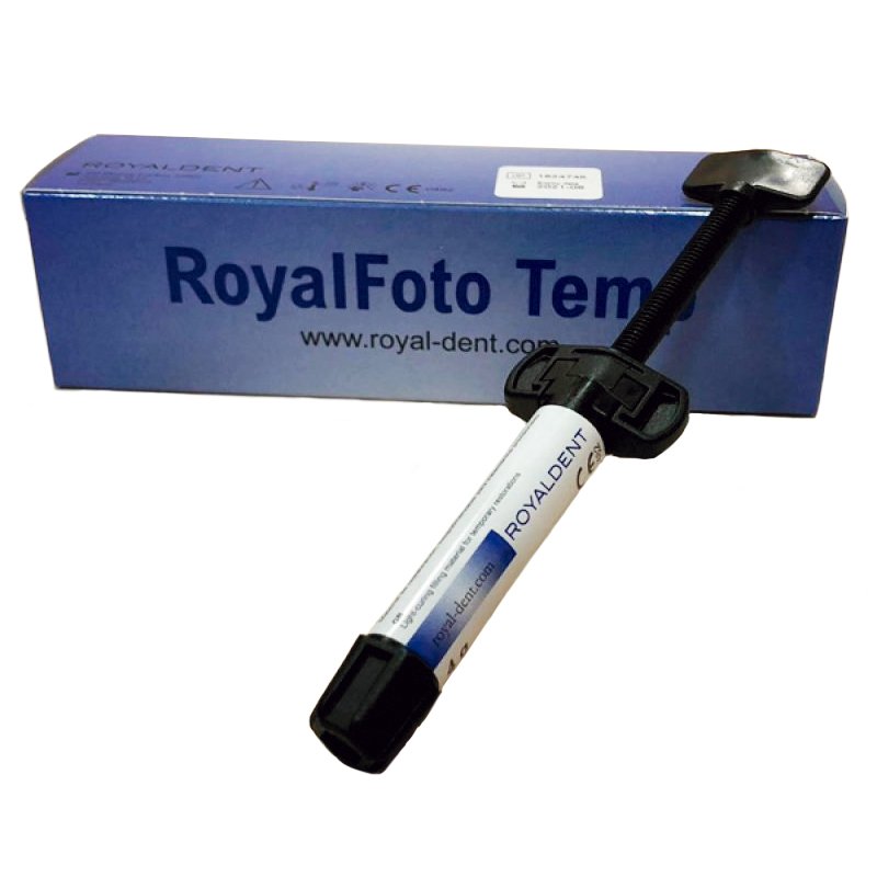 RoyalFoto Temp  Royal Dent - 2 jeringas de 4 grs.