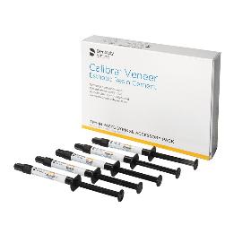 Calibra Veneer Try-In - Prueba surtido 607300 Dentsply Sirona - 5 jeringas 1,8 grs. en colores - Light, Medium, Translúcido, Opaco y Bleach