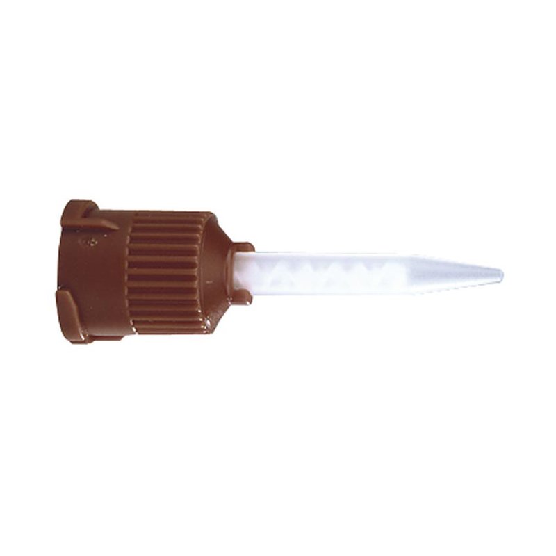 Cánulas mezcla marrón mini tipo 9 - 1:1 / 2:1 40mm Royal Dent - 50 unidades