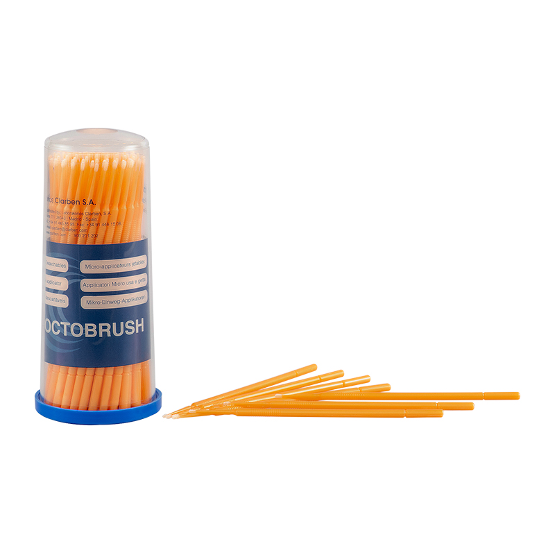 Octobrush super fino 1 mm naranja Laboratorios Clarben - 100 unidades