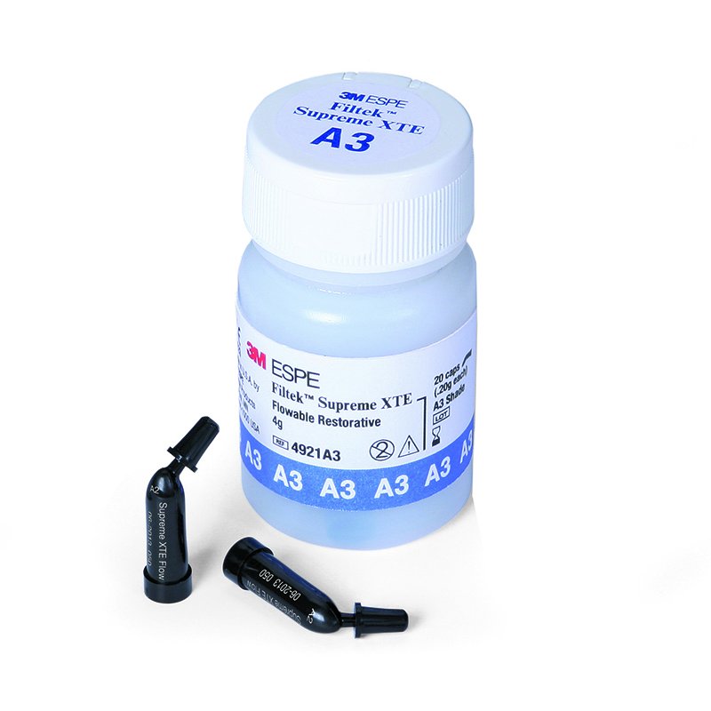 Composite fluido Filtek Supreme Flow capsulas 3M - 20 compules de 0,2 grs.