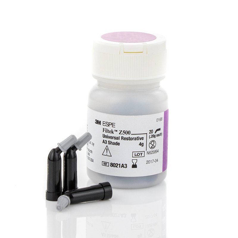 Z500 cápsulas reposición Solventum - 20 cápsulas de 0,2 grs.