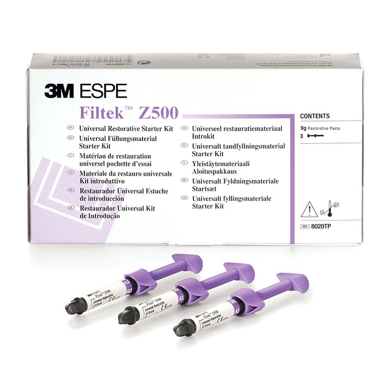 Z500 Kit de introducción jeringas Solventum - 3 unidades de 3 grs. ( A2, A3 y A3,5 )